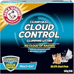 ARM & HAMMER Cat Litter, Clump & Seal Slide, Non-Stop Odour Control, 7 Days of Odour Control, Dust Free, Clumping Clay Litter, 9.1kg (Pack of 1)