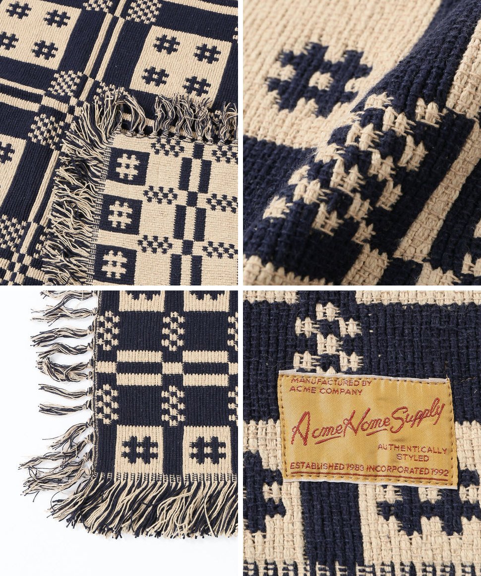 Amazon｜ACME Furniture OVERSHOT RUG IV/NV 200*200 ラグマット