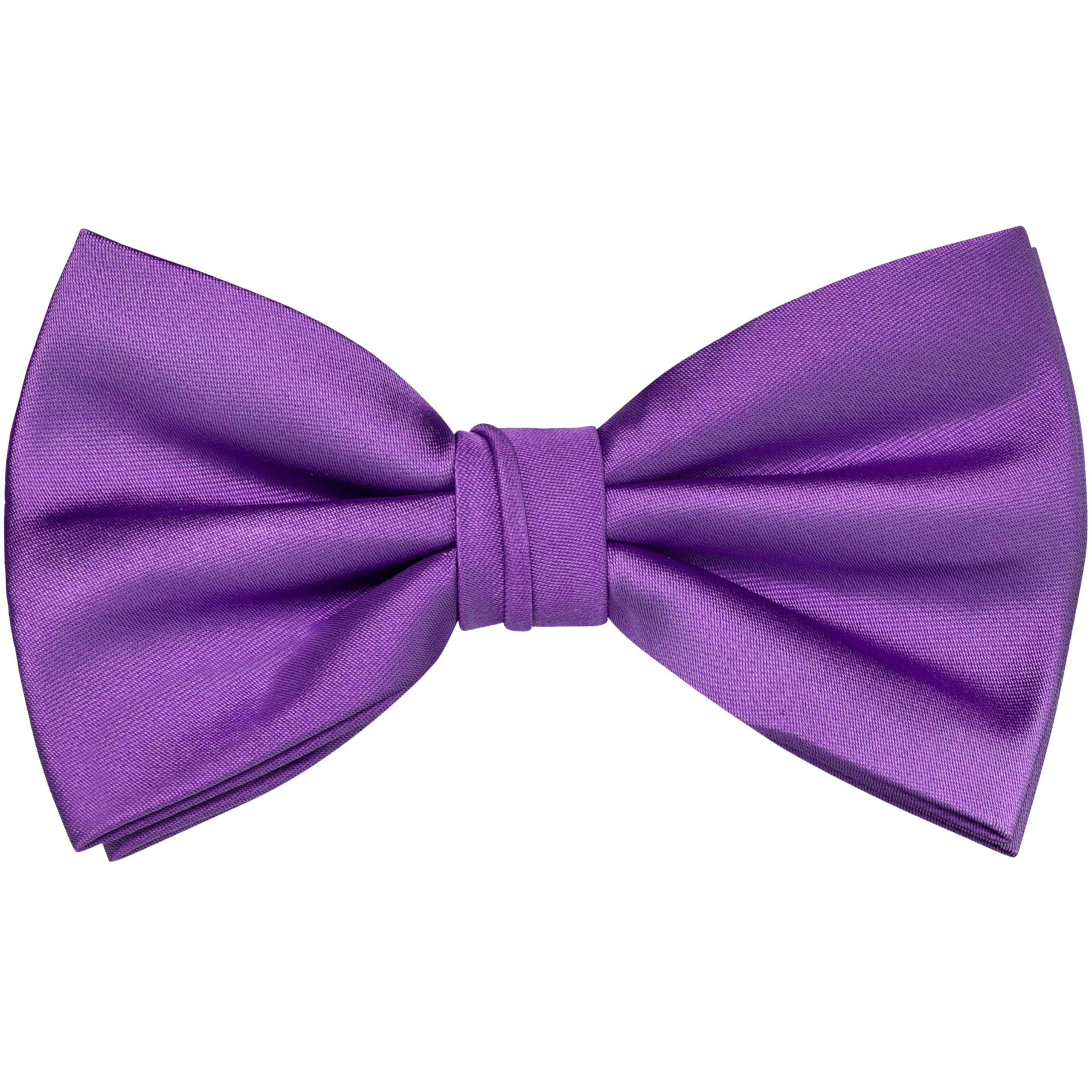 Branduce Mens Solid Color Adjustable Pre-tied Bow Tie for Men Party Wedding