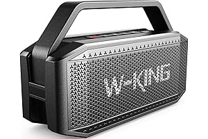 W-KING Bluetooth Speaker Outdoor - 100W Peak 60W RMS Portable Waterproof Wireless Speaker