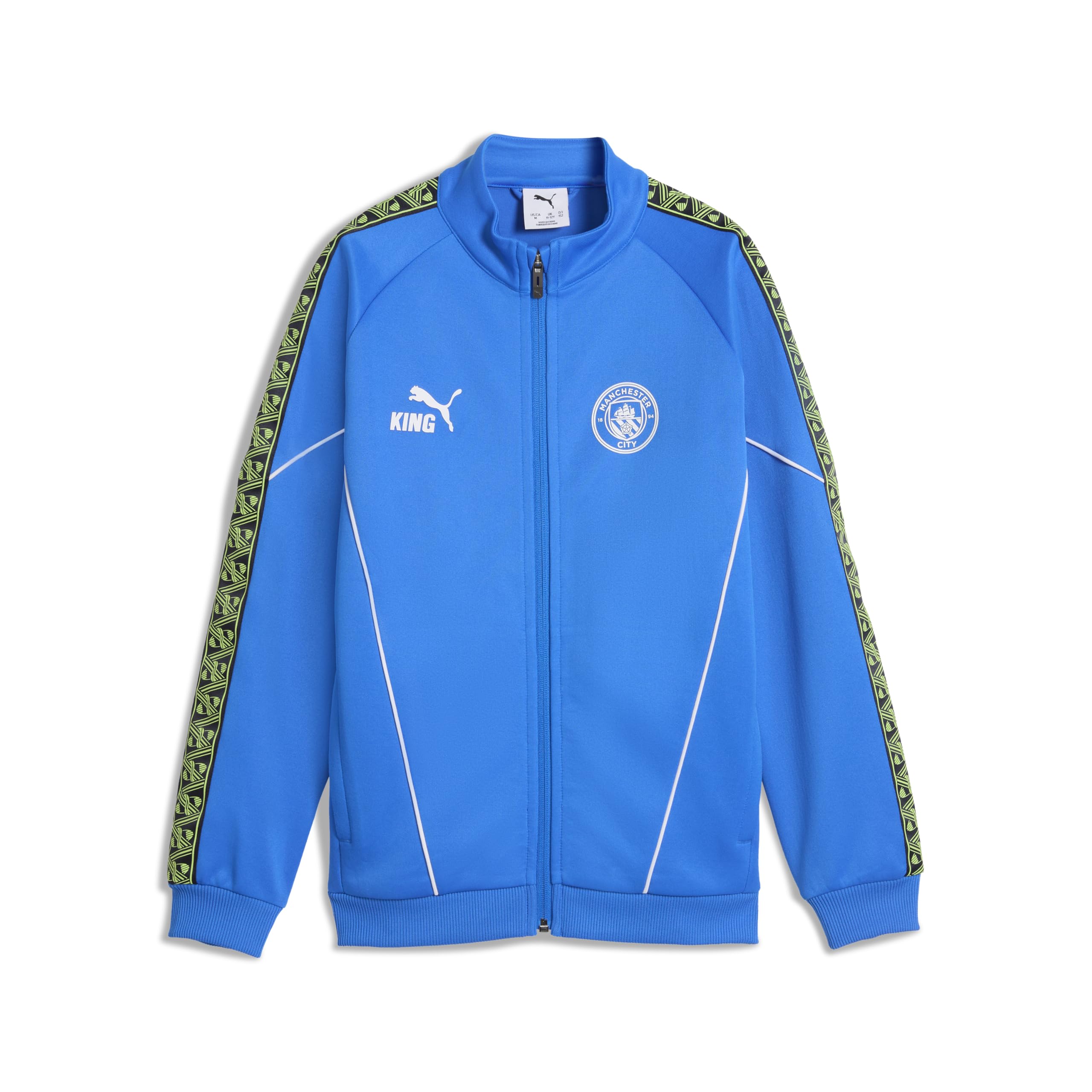 PUMA Manchester City Kinder Pre-Match King Anthem Jacke