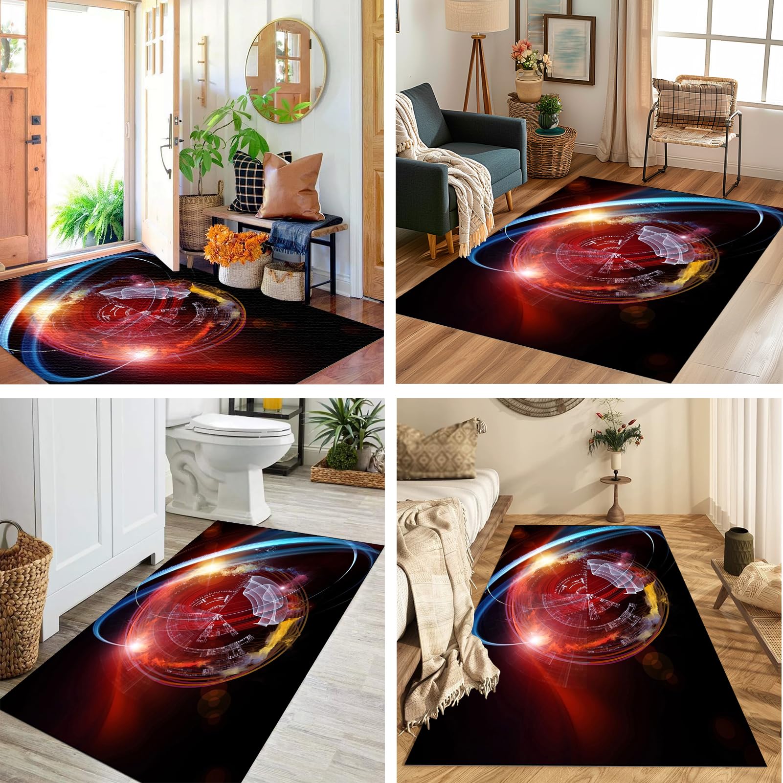 Dywan Krzesło Gaming Ochraniacz Podłogi Na Wózkach Inwalidzkich Biuro Biurko Gamer Mata 90 x 140 cm Mata ochronna Podłogi Biuro Mata podłogowa na Twarde podłogi, Laminat