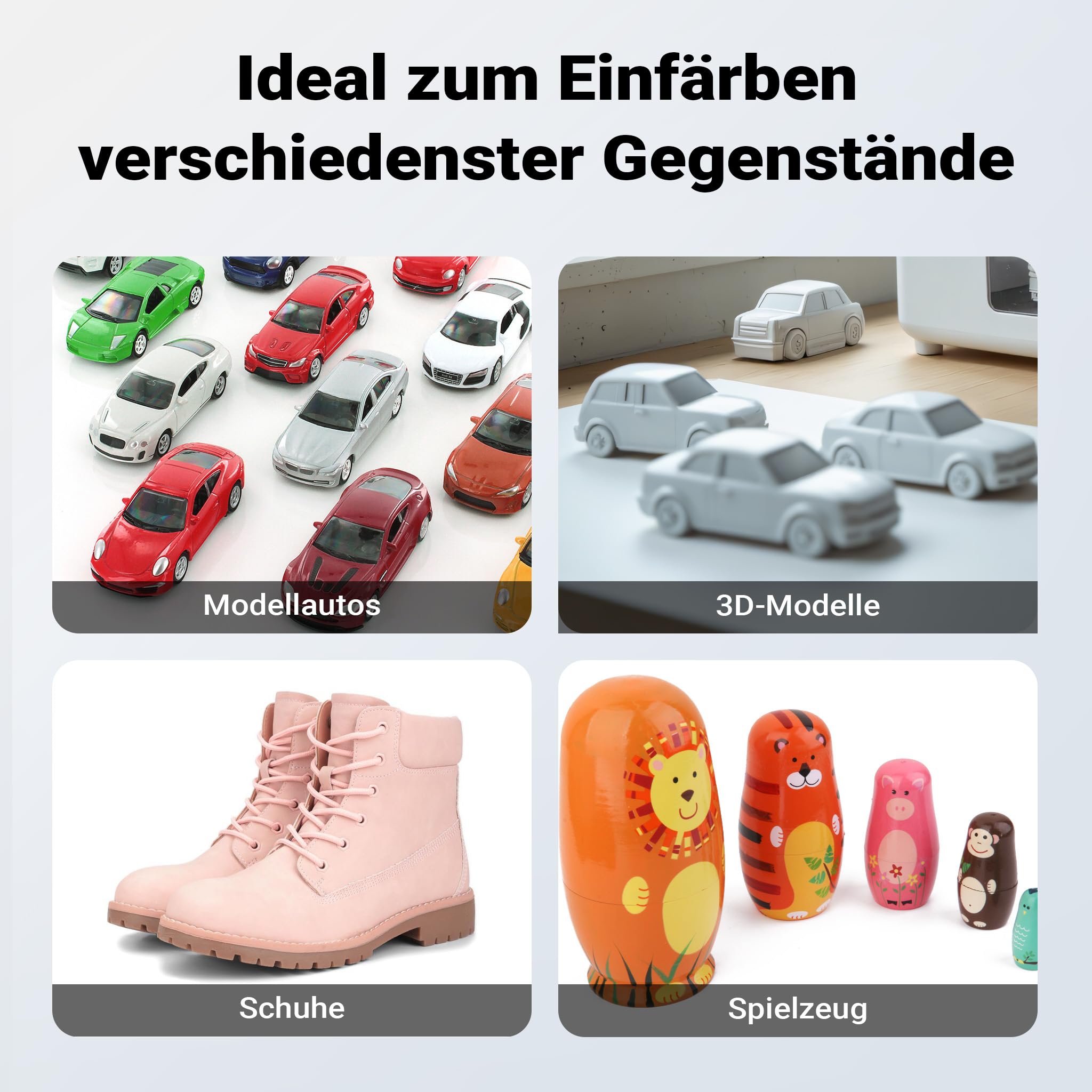 Wiltec Airbrush Absauganlage 4 m³/min, nur 47 dB, zur Absaugung von Farbe Farbnebel Sprühnebel, Filter erweiterbar, mit LED Beleuchtung, Lackierkabine für Airbrush-Arbeiten