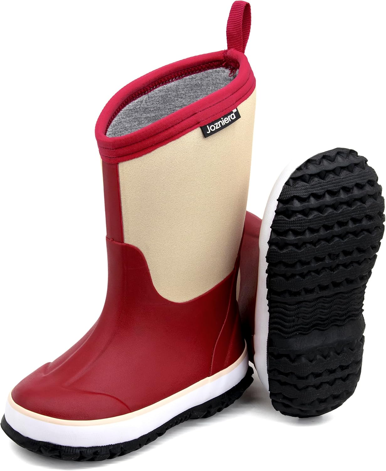 Kids Waterproof Rain Boots - Insulated Neoprene