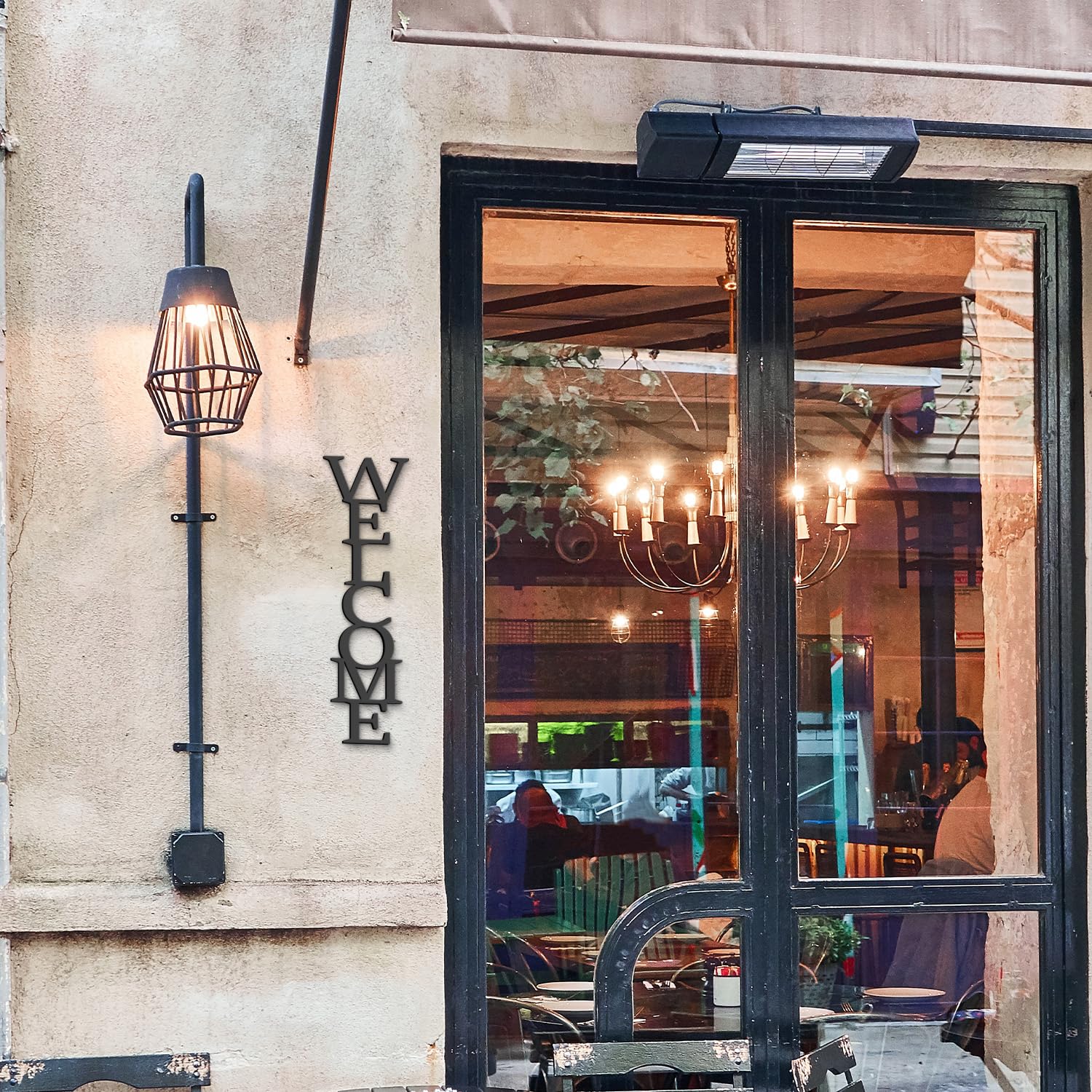 Personalisiertes Zahlen Und Buchstaben Set Für Wand Metall-Buchstaben \u0026  Zahlen – Personalisierbare Wandschilder Für Zuhause, Café Oder Geschäft  Dekoration Für Home Bar Café Geschäft, image size:1500x1500