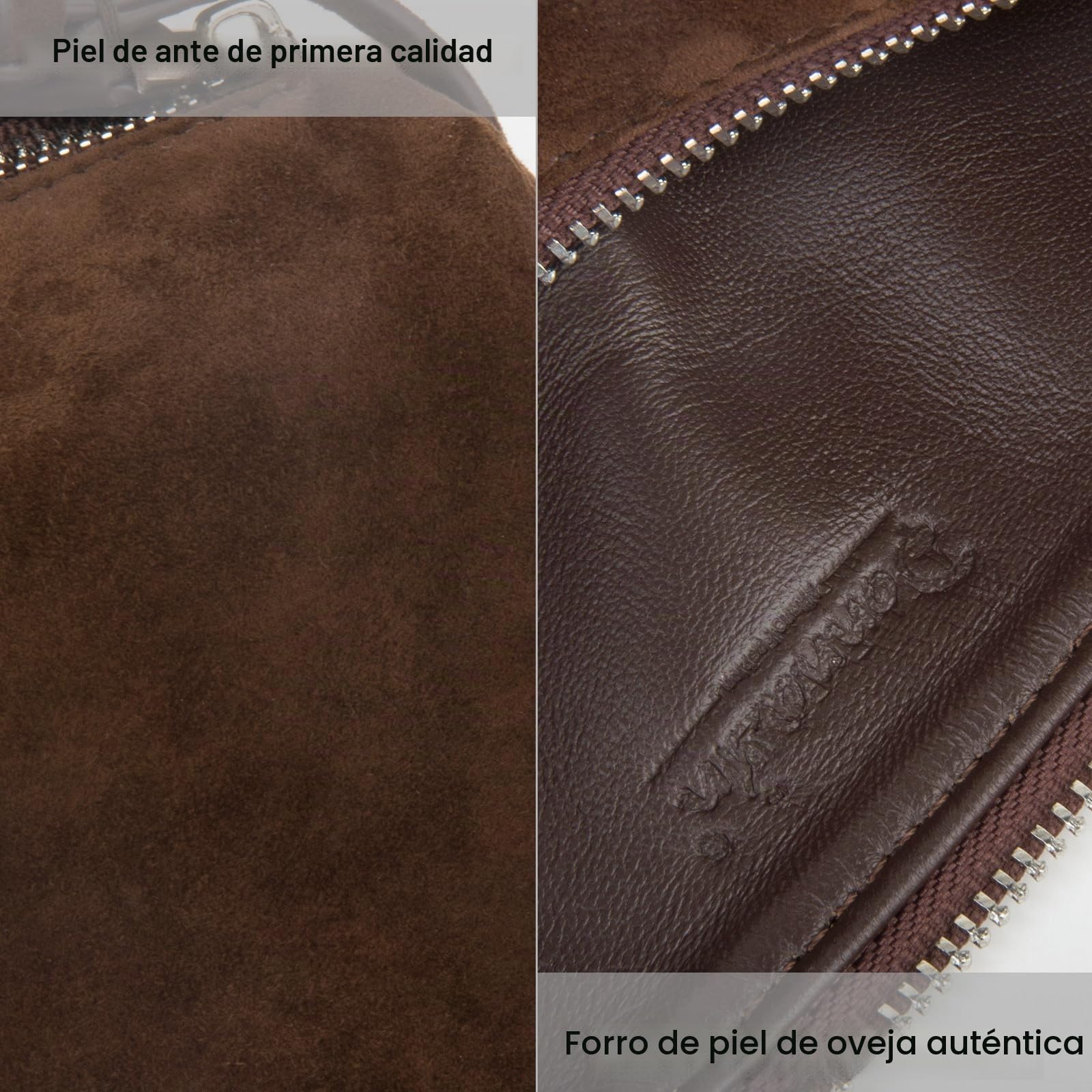 DONNAIN Bolso de Cuero de Las Mujeres, Bolso de Mujeres de Gamuza de Gama Alta, Bolso de Cuero Pequeño, Crossbody Bag, Hobo bag, Cinturón Ajustable