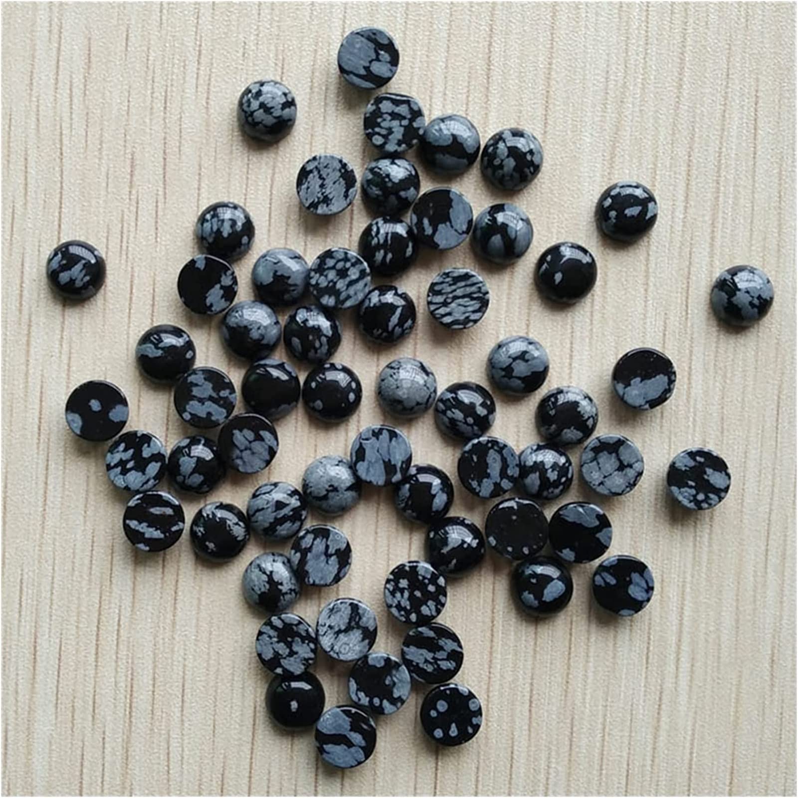 Perles de 10mm en minéraux naturels pour créer vos bracelets en famille le week-end