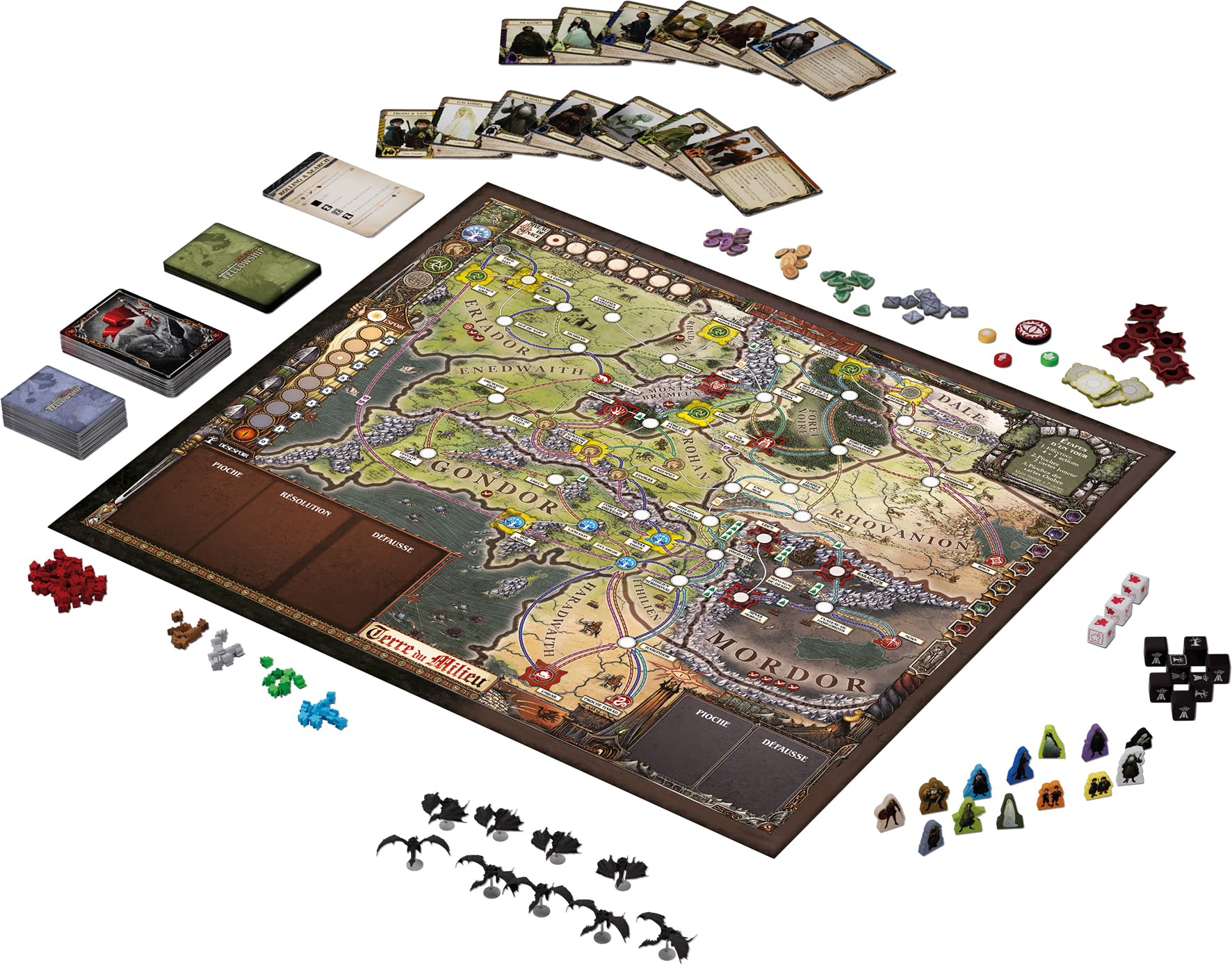 Asmodee - Le Seigneur des Anneaux : Le Destin de la Communauté