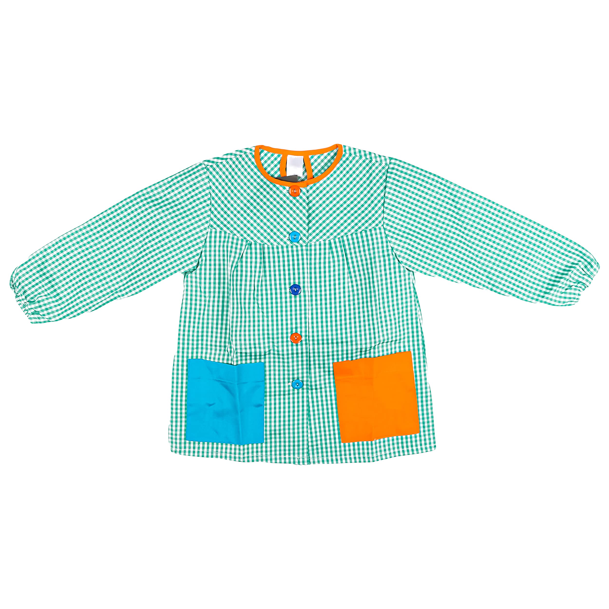 H HANSEL HOME Bata Escolar Infantil Multicolor Baby Infantil de Cuadros