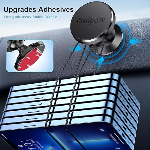 Miniatura 9 de Coolpow para montaje de coche magsafe