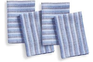 Solino Home Stripe Linen Napkins: An Exquisite Dining Experience