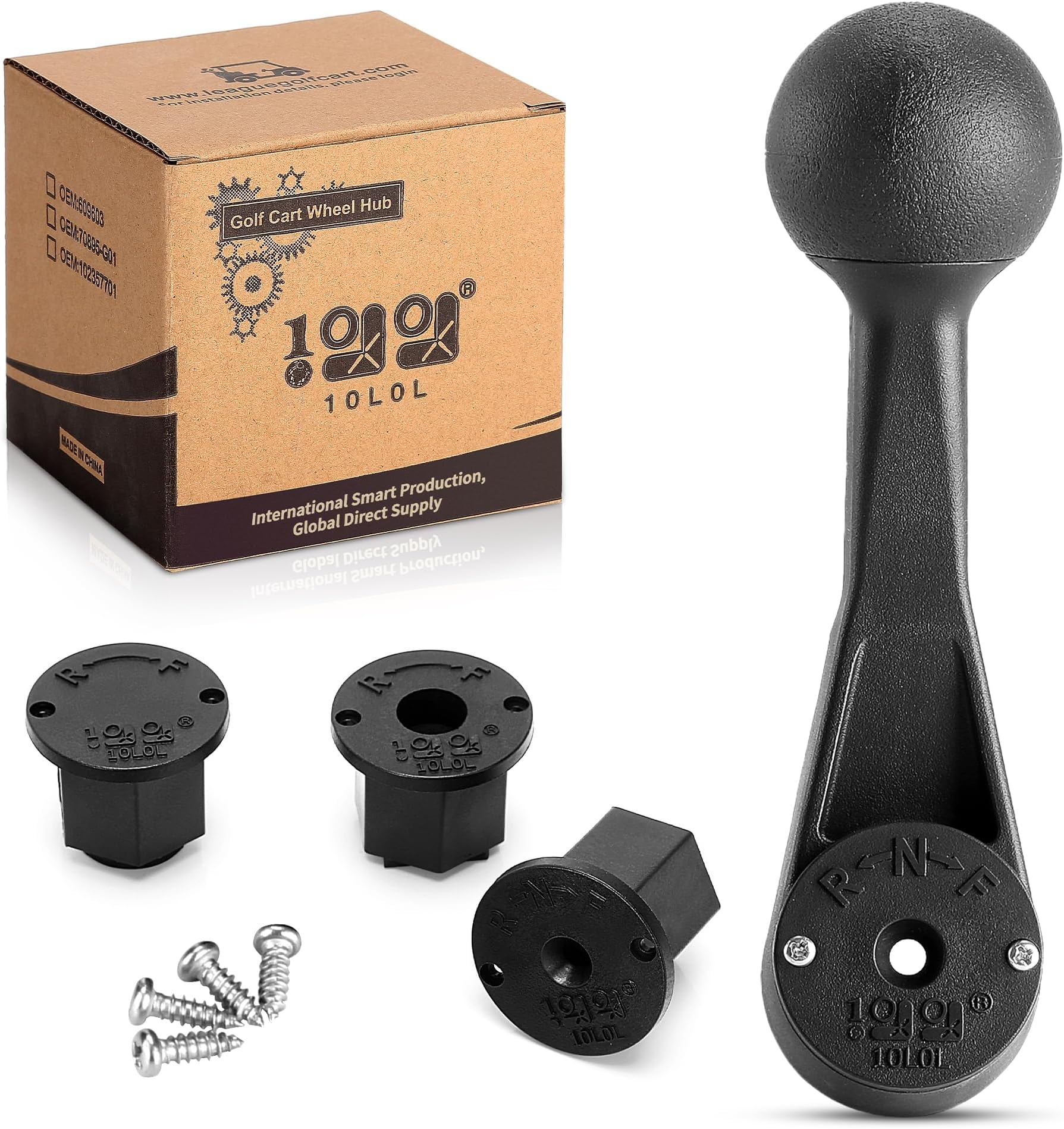 Caddy Shift Premier Golf Cart Shifter, ForwardReverse Shift Lever, Handle, Knob