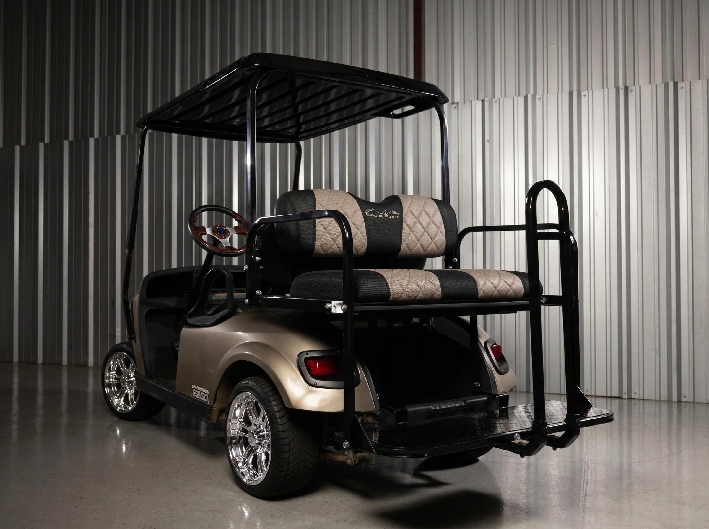 Amazon.com: Jaxpare Golf Cart Seat Covers for Rear/Back Seat Kits