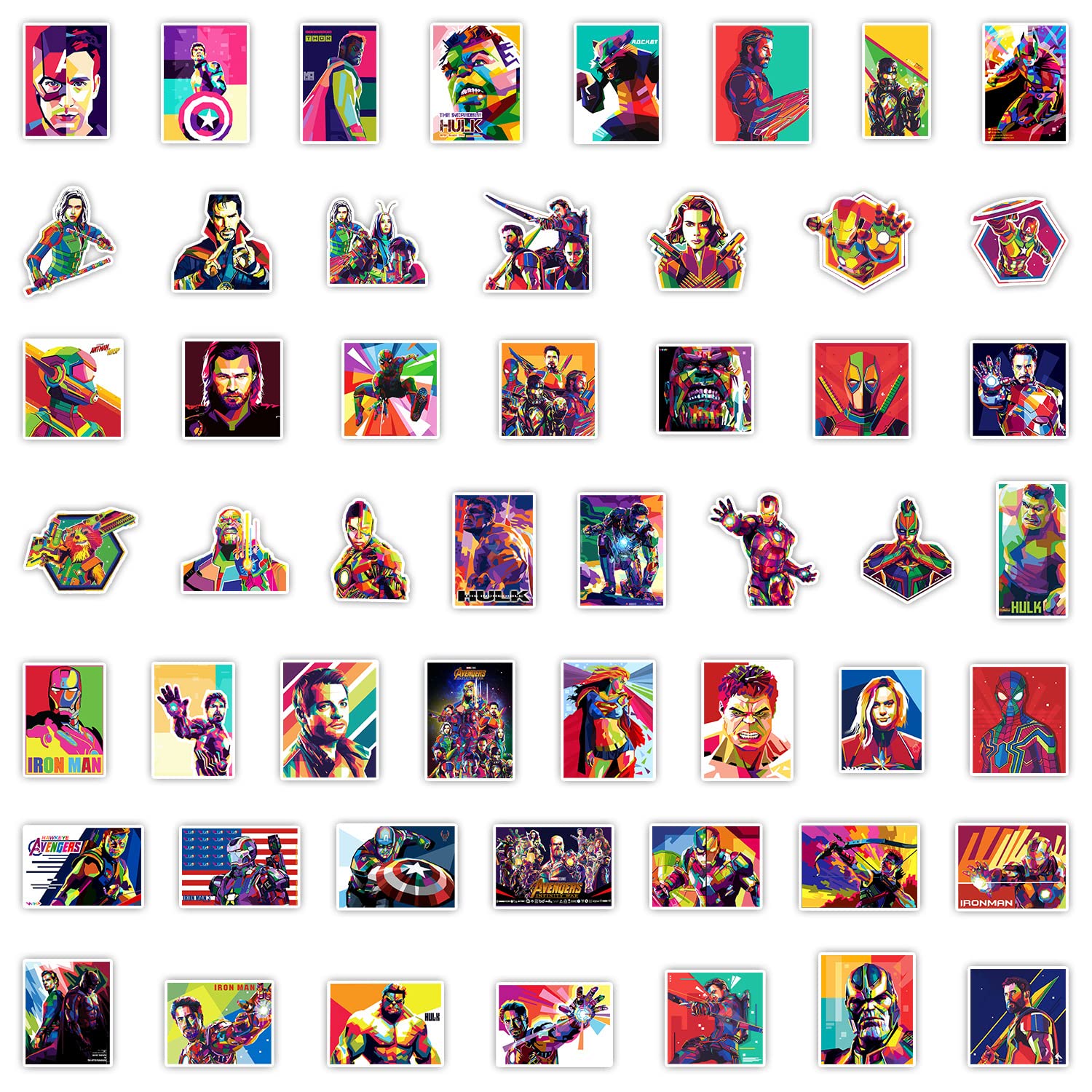 Lot De 100 Autocollants En Vinyle Avec Motif Feuilles De Fougère Pour Bouteille D'eau, Ordinateur Portable, Skateboard, Scrapbooking, Moto, Bagages, Voiture, Autocollants Esthétiques En Vinyle Pour