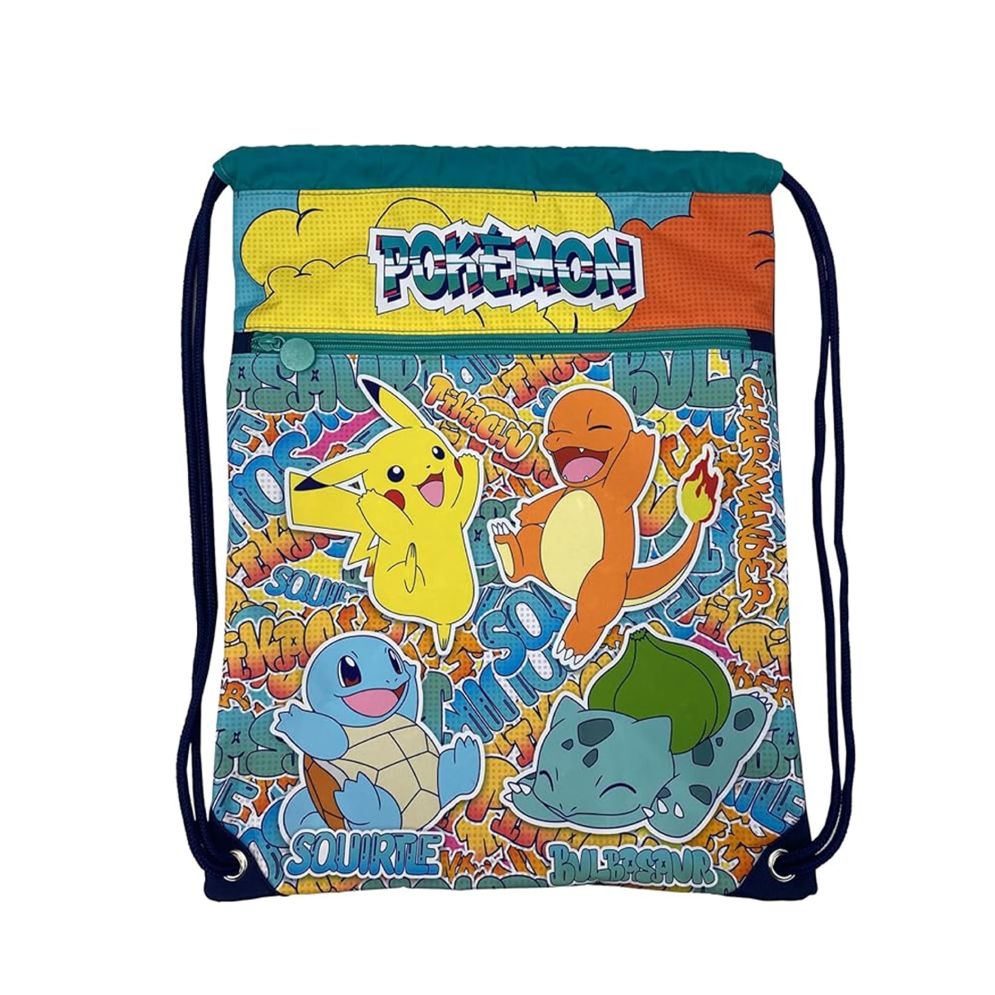 CYPBRANDS Pokémon Backpack Bag - Urban Colors, multicoloured, Estandár