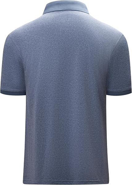 Camisas polo de manga corta para hombre, estilo casual, ajustadas, con botones, camisetas ligeras de golf para hombre - 3