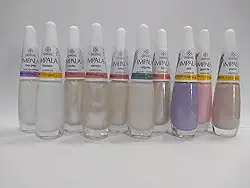kit francesinha esmalte Impala com 10 unidades