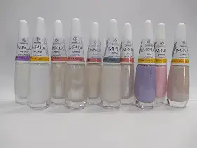 kit francesinha esmalte Impala com 10 unidades