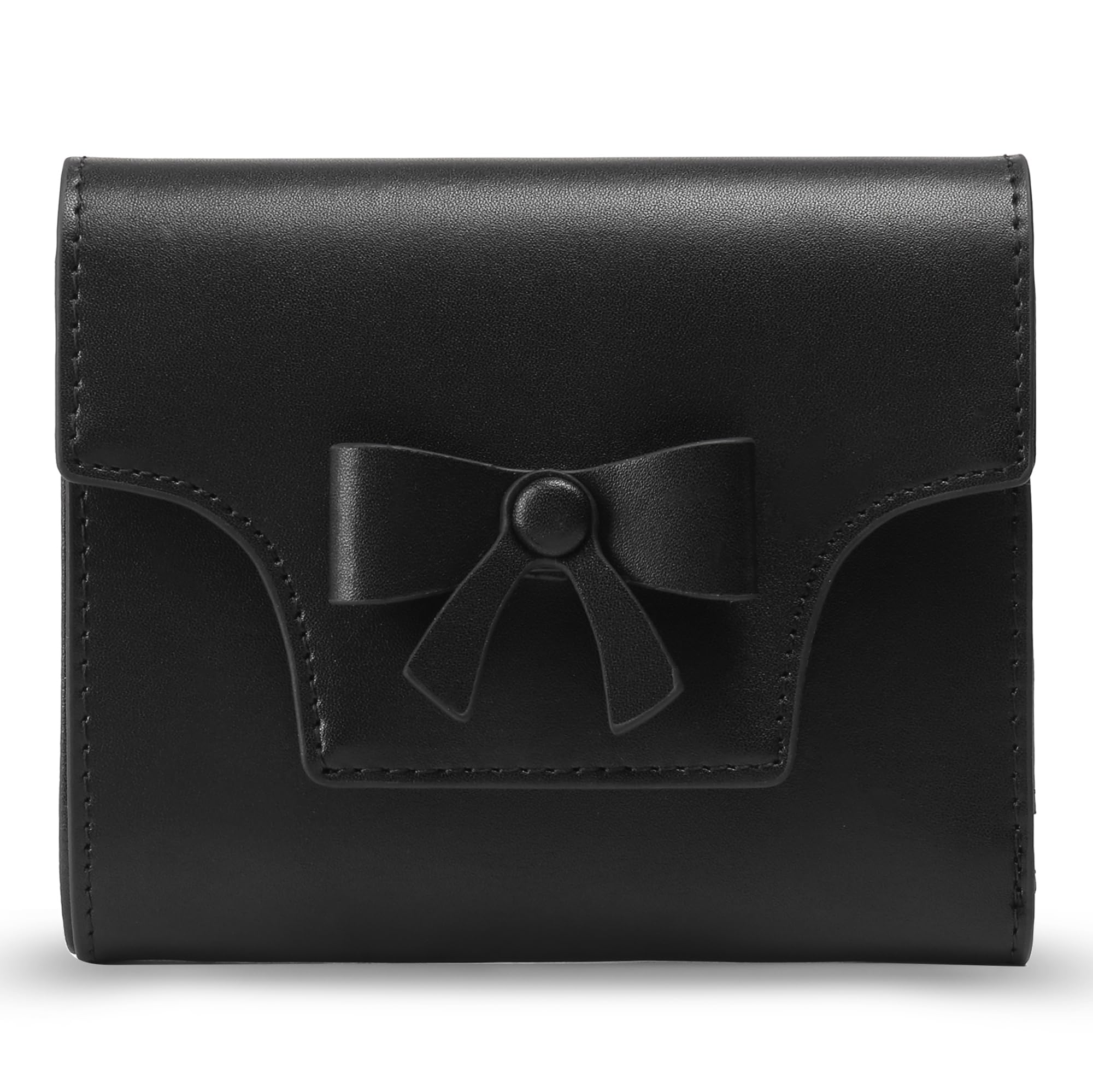 Small Wallet for Women Cute Bifold RFID Blocking Credit Card Holder Ladies Leather Wallets with Zipper Coin Pocket