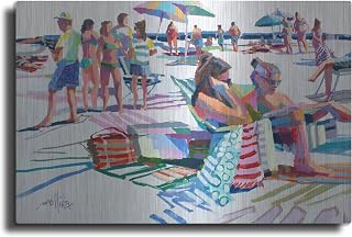 'Beach Party' by Patti Mollica, Metal Wall Art, 24"x16"