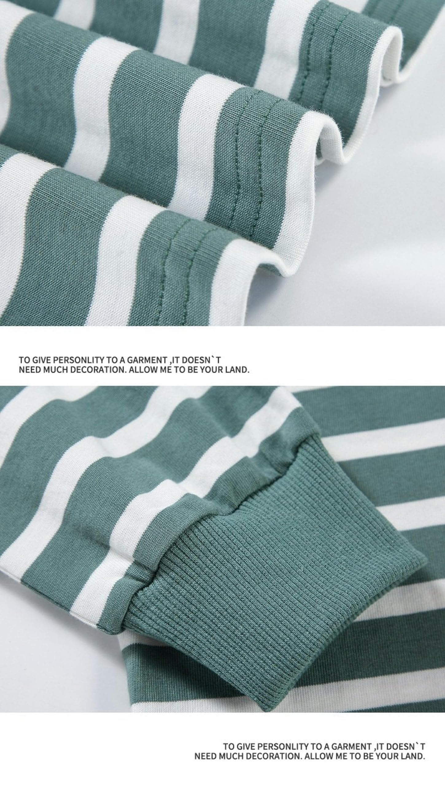 Męskie bluzy z kapturem męska bluza para bluza wiosenny styl unisex styl bez kaptura w paski na co dzień sport luźny okrągły dekolt sweter Top-czarny-M