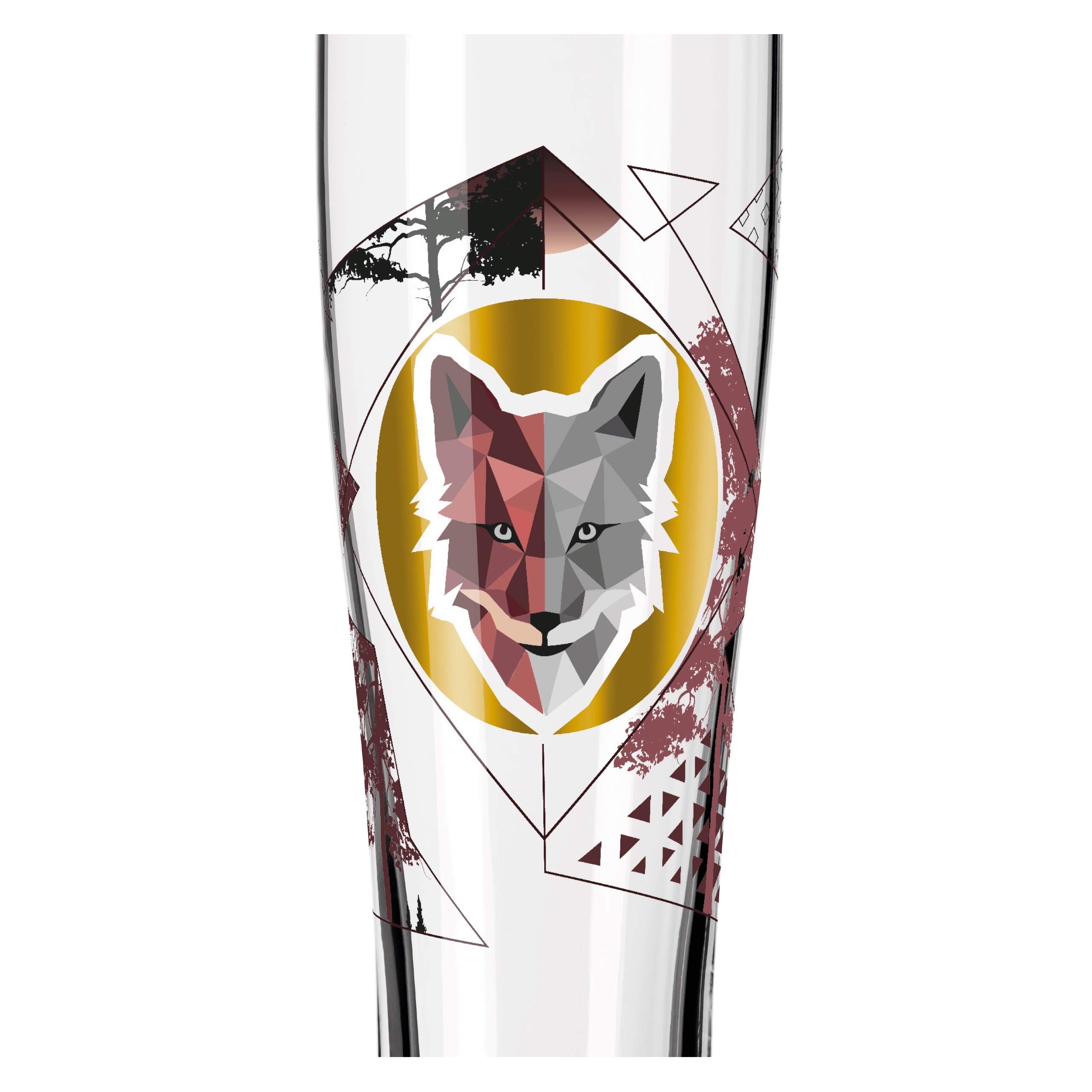 RITZENHOFF Verre à bière - Fabriqué en Allemagne | Réf. 3481002, Série Brauchzeit Set, 1 verre à bière 500 ml, en cristal, lave-vaisselle