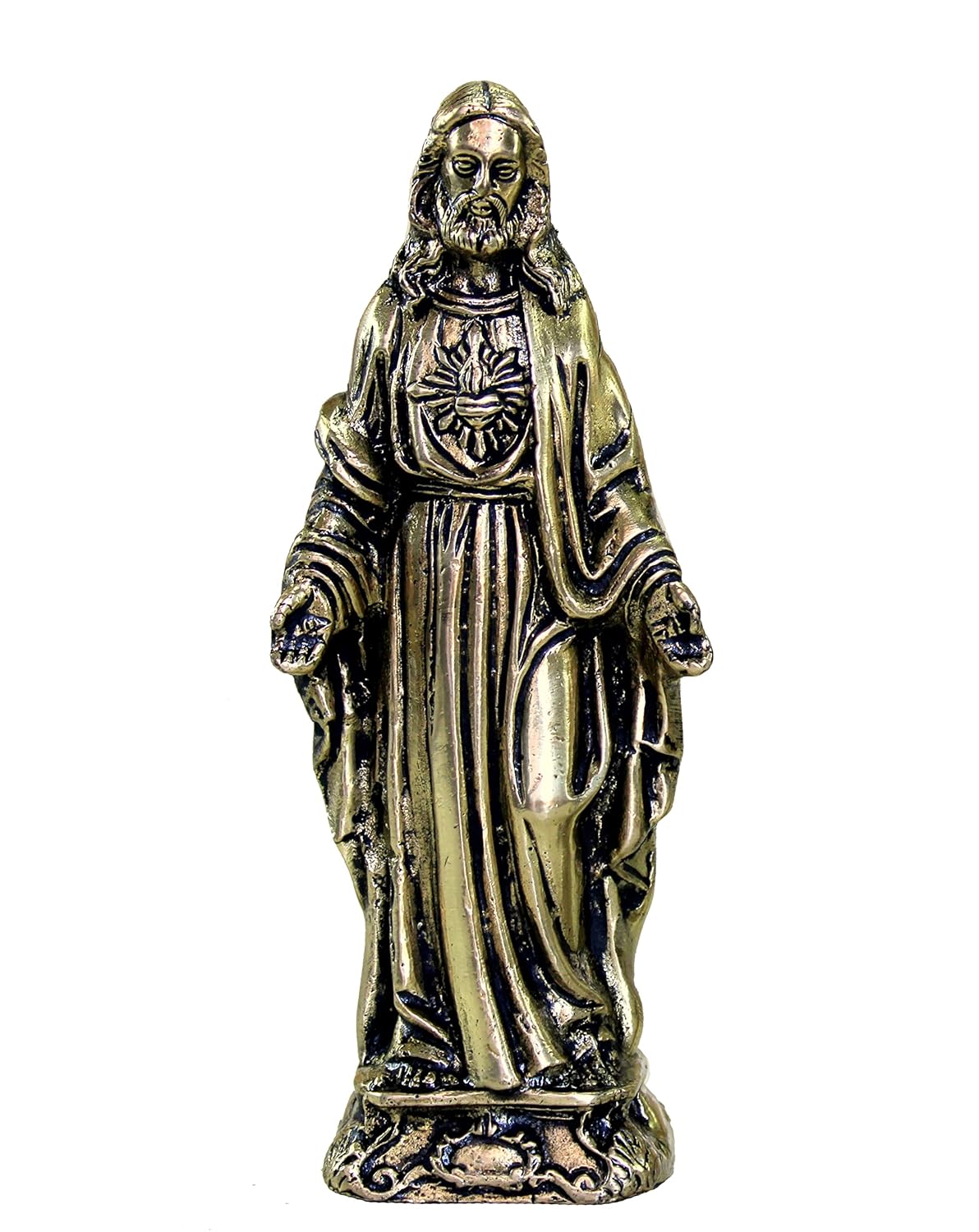 Buy ESPLANADE Brass Holy Jesus Christ Statue Spiritual Idols 5.75