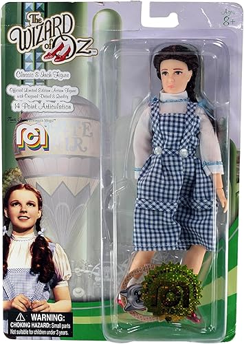 Miniatura 5 de Mego Action Figures, 8" Mago de Oz - Dorothy (primera vez disponible en un solo paquete) (artículo de colección de edición limitada)