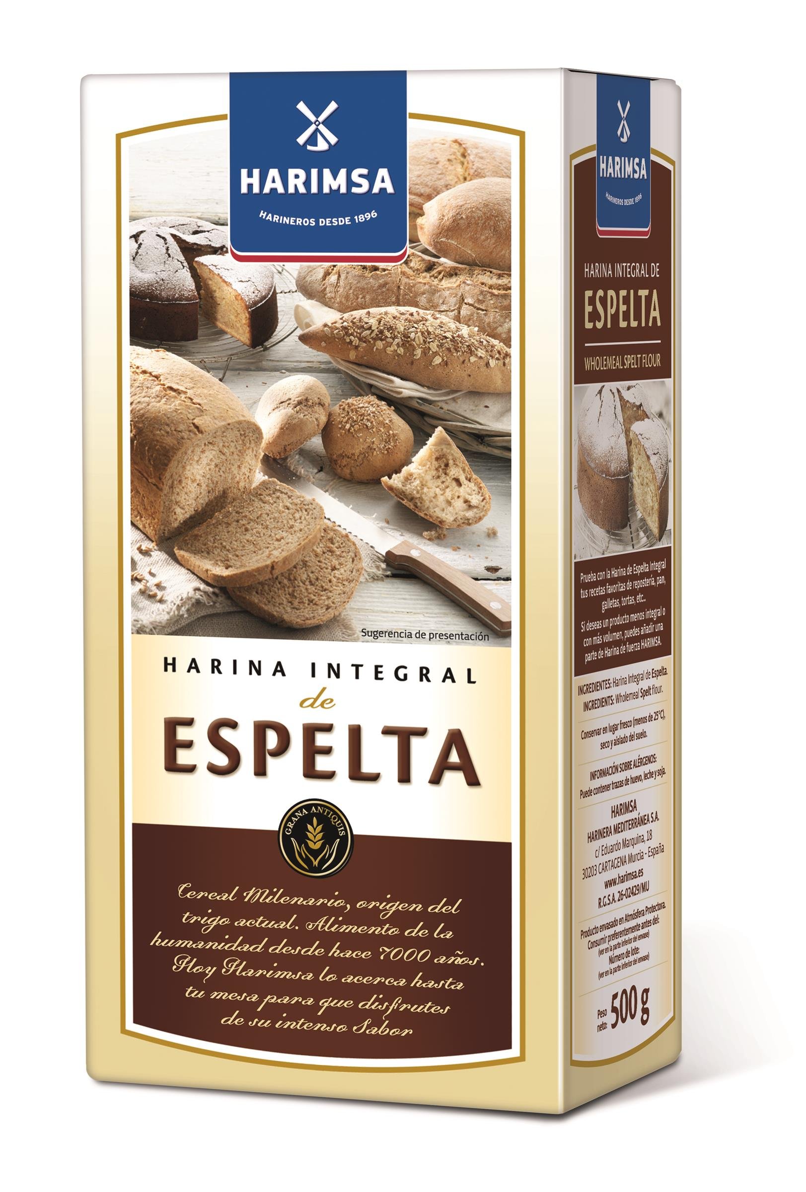 Harimsa Harina Integral Espelta 500 g