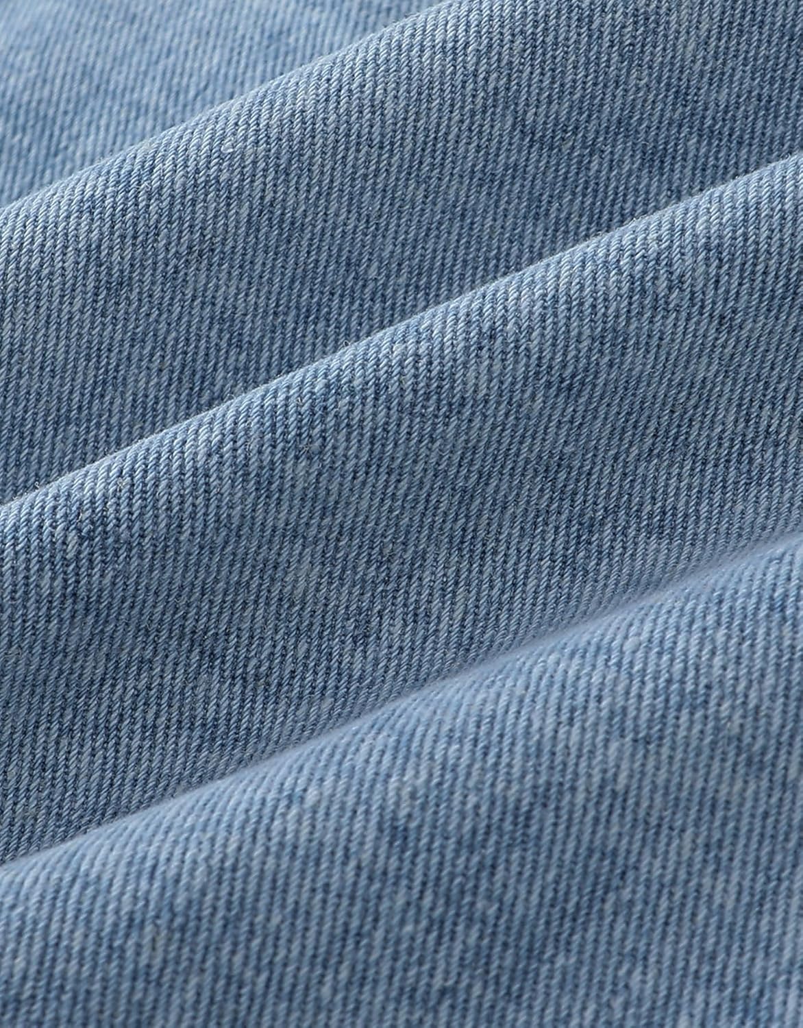 Kedera Women's Oversized Denim Jacket Trendy Lightweight Embroidered Short Rivet Pearls Beaded Jean Coats Fall Outerwear - Image 2