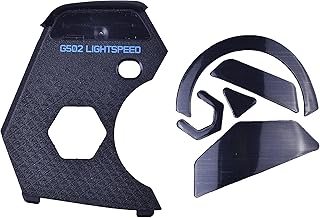 BestParts New Back Counterweight Cover + Mouse Feet Replacement for Logitech G502 Lightspeed Wireless Gaming Mouse