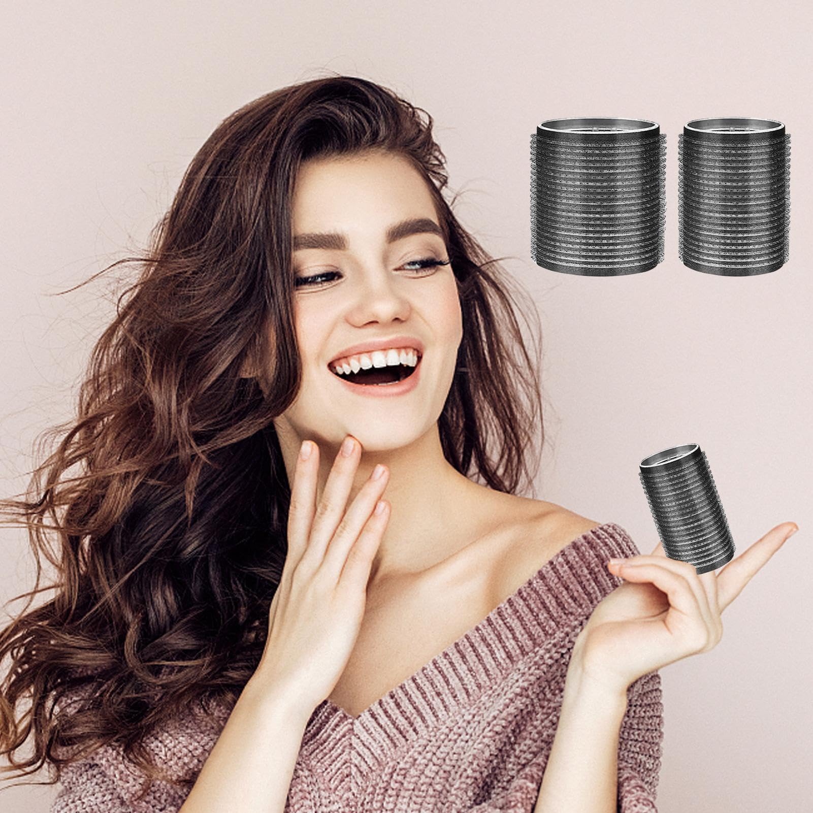 18 strumenti per arricciare i capelli, con 10 forcine per capelli