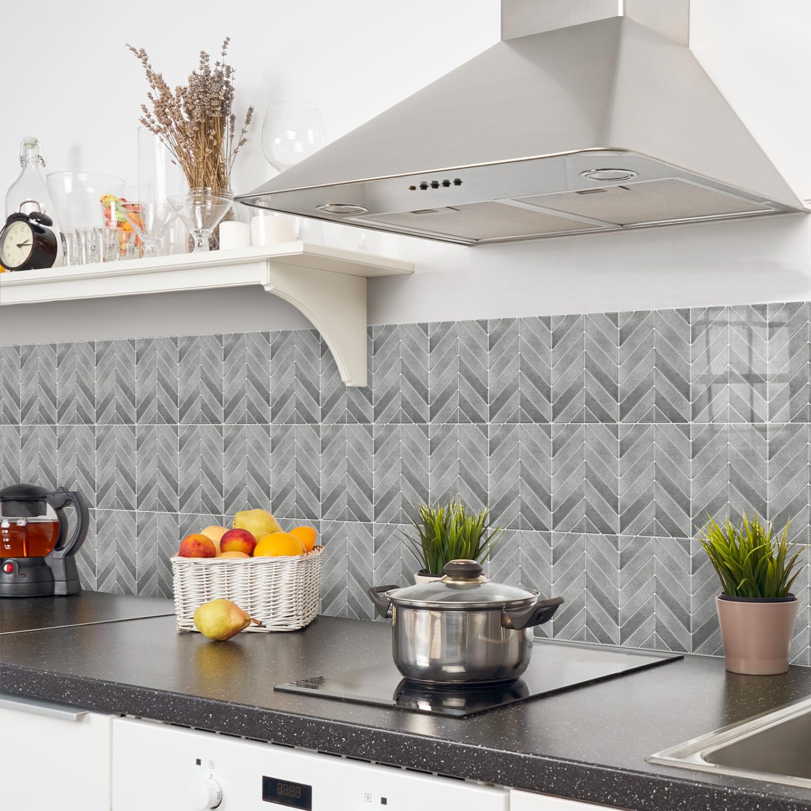 Pavimento Pvc Adesivo Piastrelle Adesive Cucina Bagno Adesivi Murali