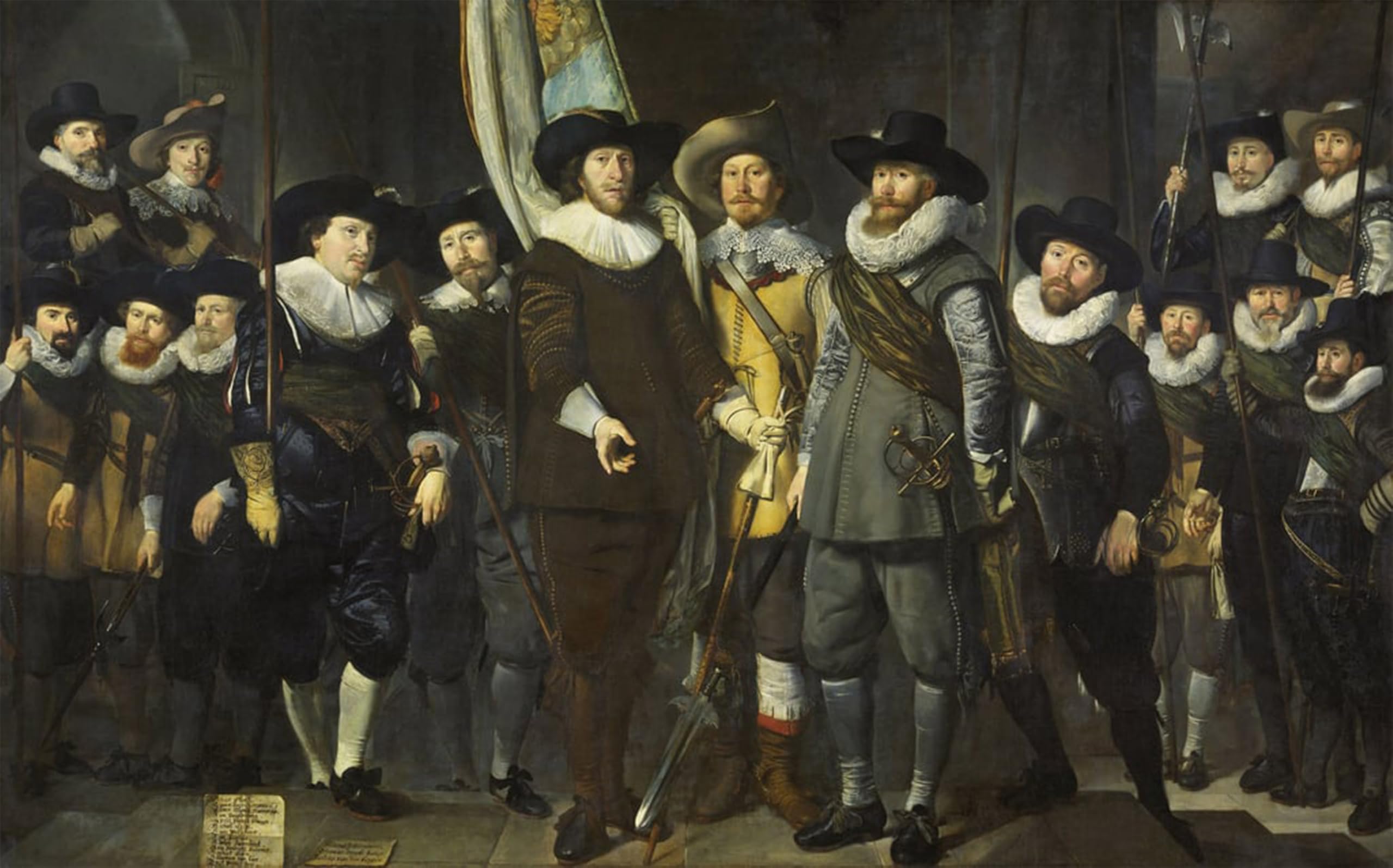 Toile affiche tableau célèbre Amsterdam de De Keyser déco bureau