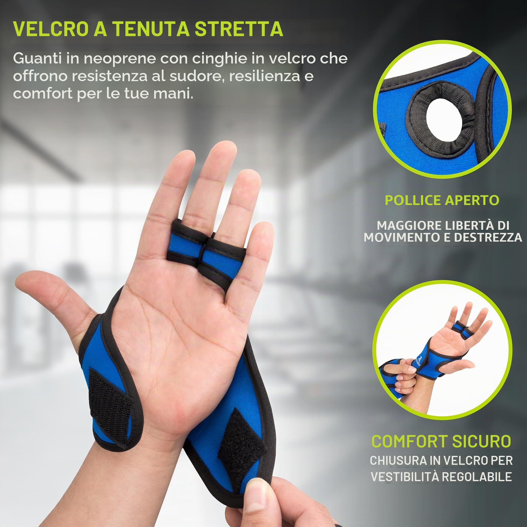 ProSource - Guanti ponderati in Neoprene, 2 kg, per Allenamento Cardio, Kickboxing, MMA, Aerobica e Scultura Braccia
