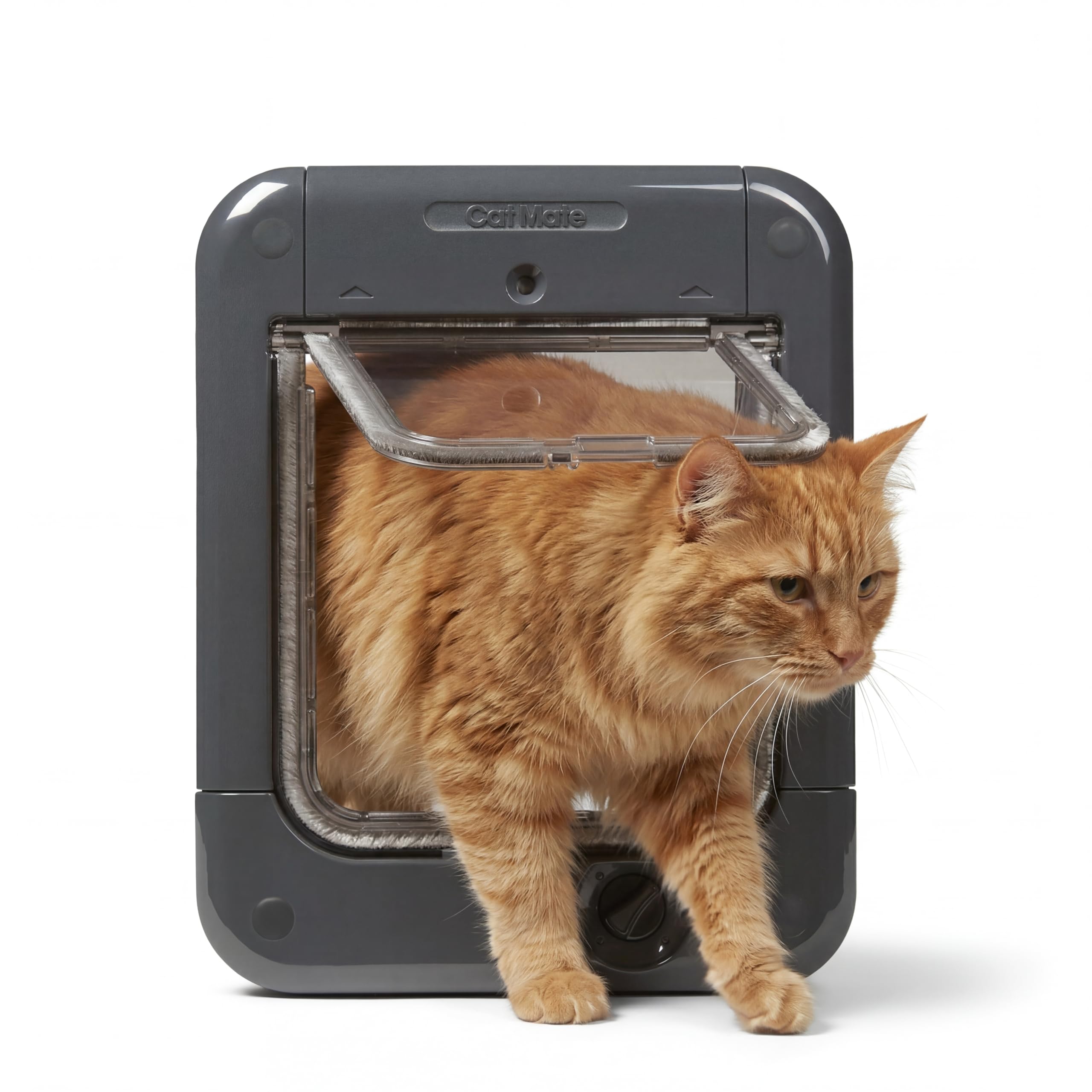 Cat Mate Microchip Activated Cat Flap (360) for Cats & Small Dogs, Grey