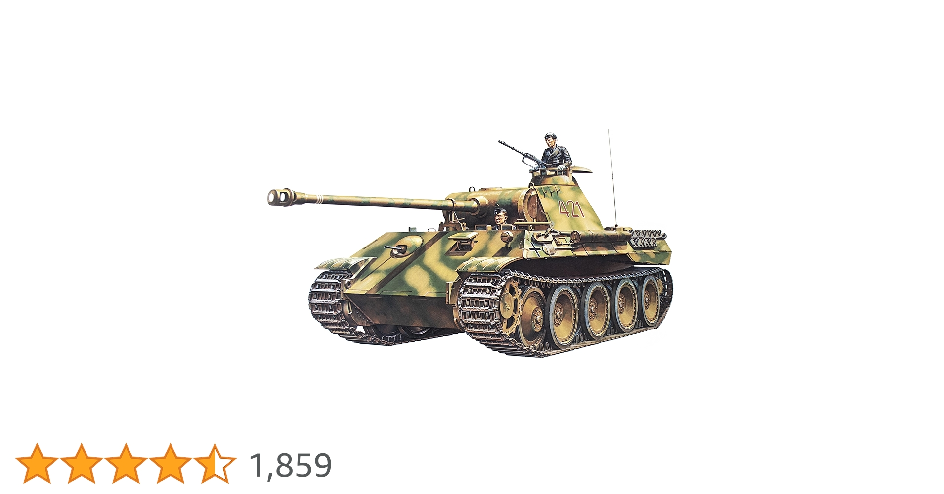 その他 TAMIYA 1/25 Panzer Kampfwagen V Panther Panzer Kampfwagen V Panther A, Tamiya DT112 (1972)