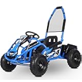 MotoTec Mud Monster Kids Electric 48v 1000w Go Kart Full Suspension