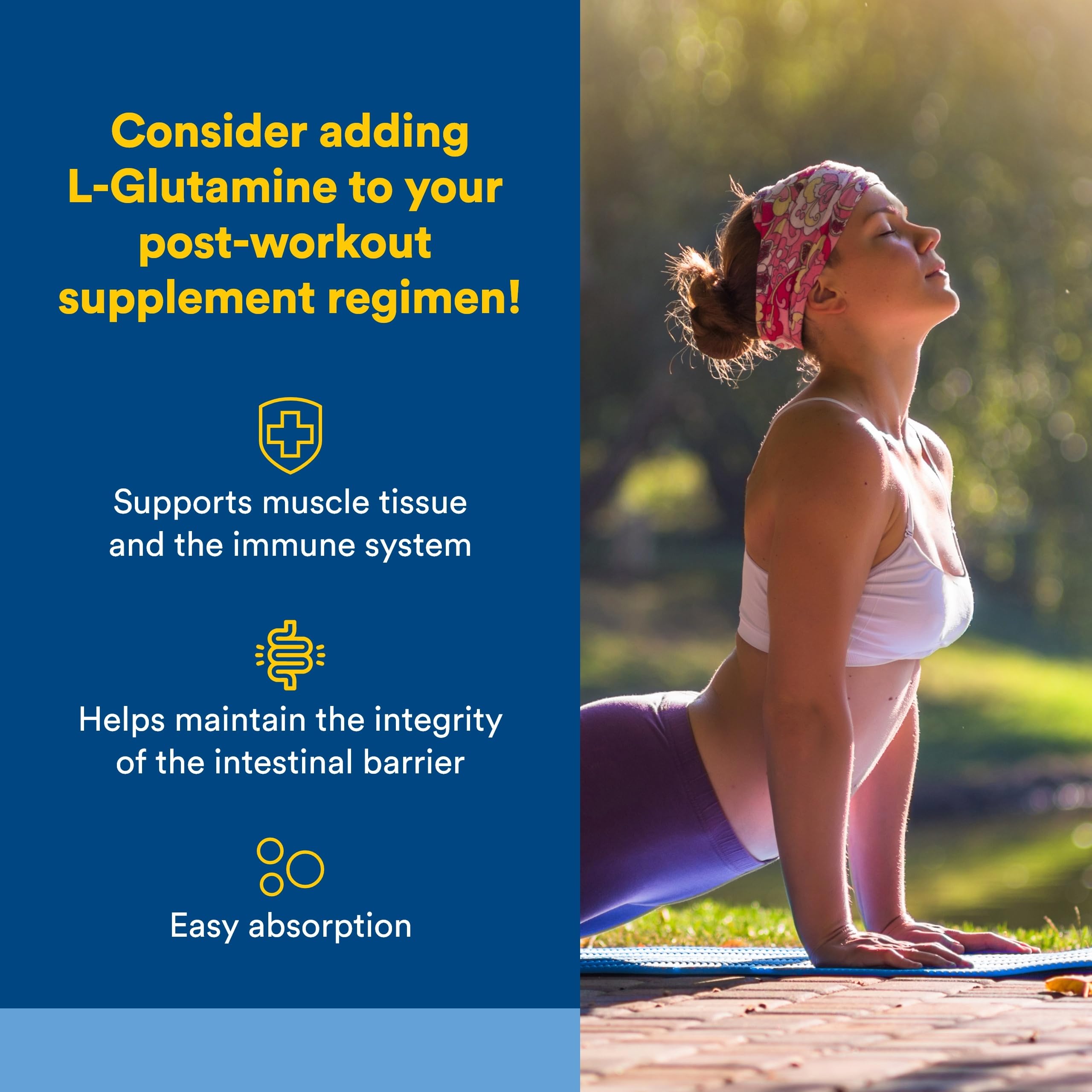 Watch Best Naturals L-Glutamine 1000 Mg 180 Tablets On - View #5