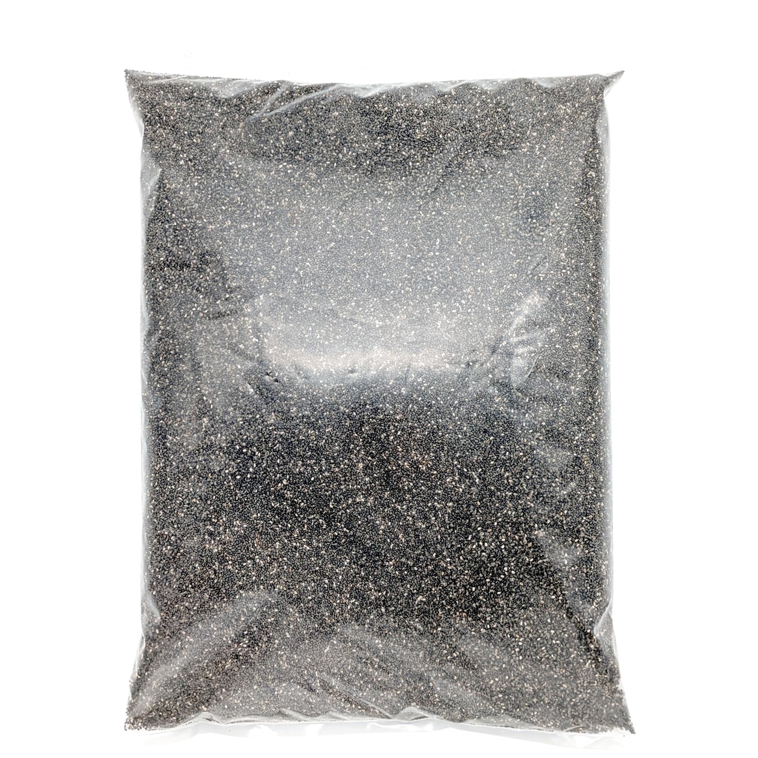 Oltresole - Graines de chia biologiques 3 kg - Graines brutes, source de protéines, naturellement sans gluten, idéales pour les salades ou les produits enrichis cuits au four, conditionnement pratique