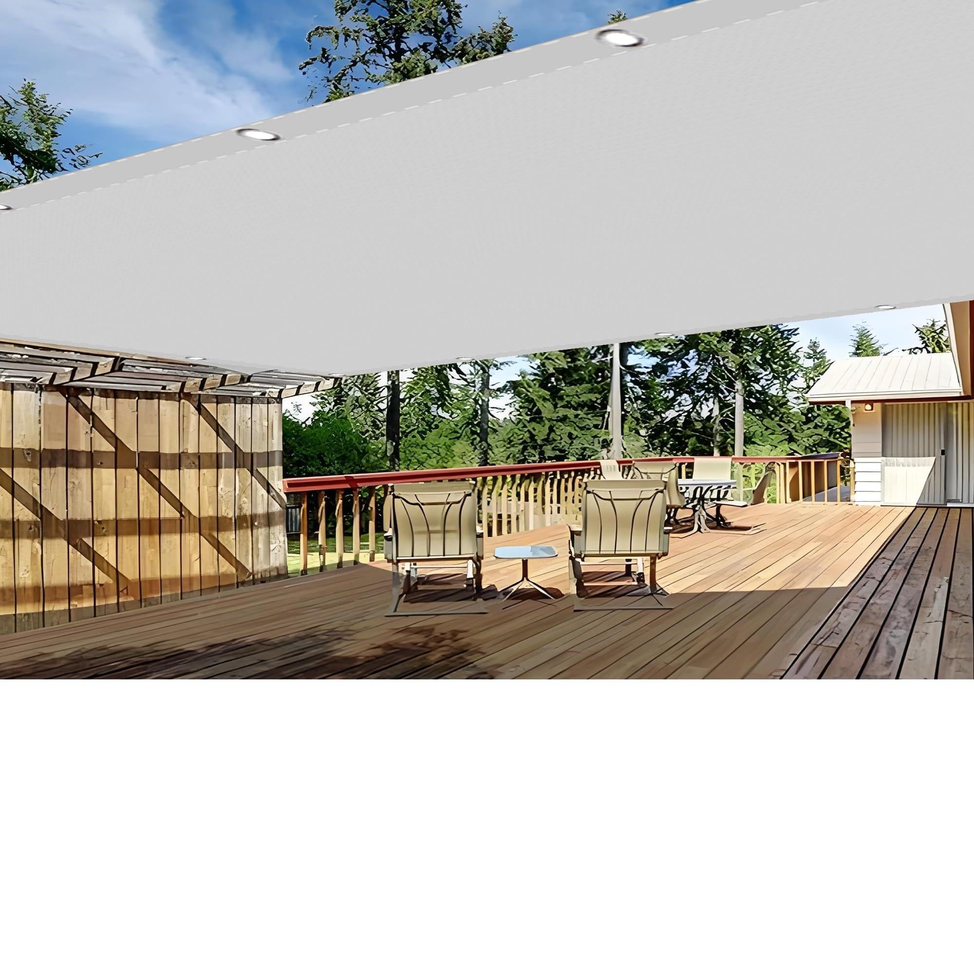 Toiles d'ombrages pour terrasse extérieure : créez un salon de jardin frais sous votre tonnelle
