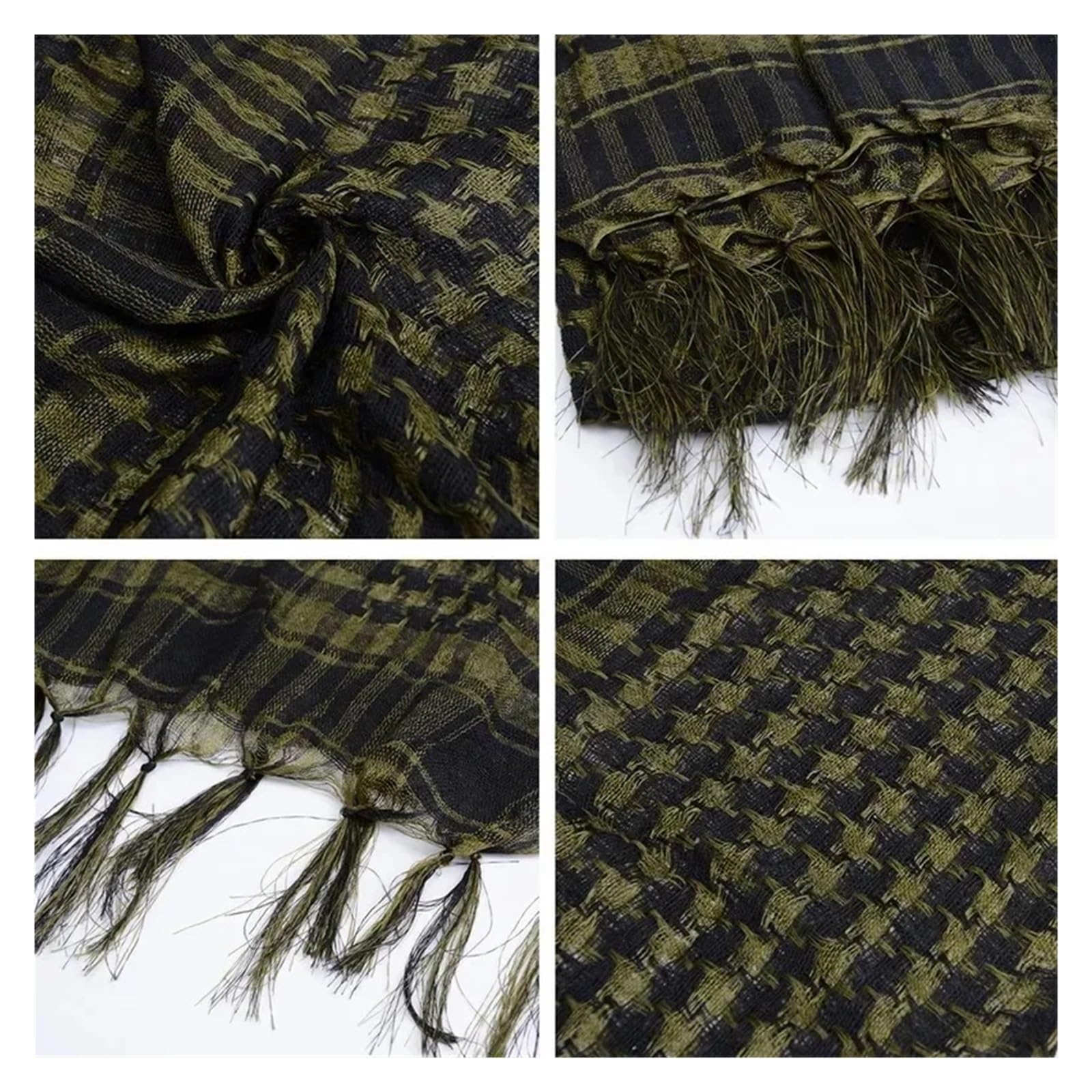 Bufanda Invierno Bufanda a cuadros for hombre y mujer, ligera, de algodón, for invierno, cuadrada, for cuello Unisexo