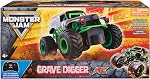 Monster Jam , Official Grave Digger Remote Control Monster Truck Toy, 1:24 Scale, 2.4 GHz, for Ages 4 and Up