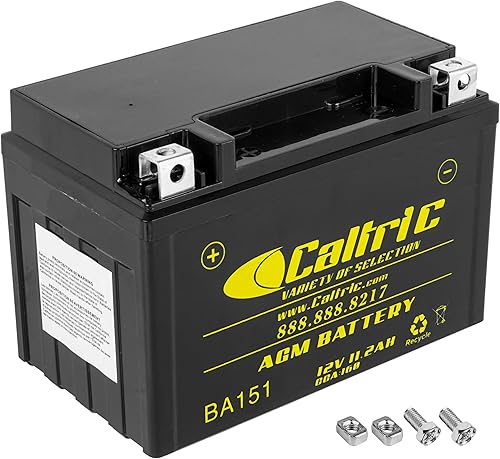 Caltric Agm - Batería compatible con Honda Vt750C2B Vt-750C2B Shadow Phantom 750 2010-2016