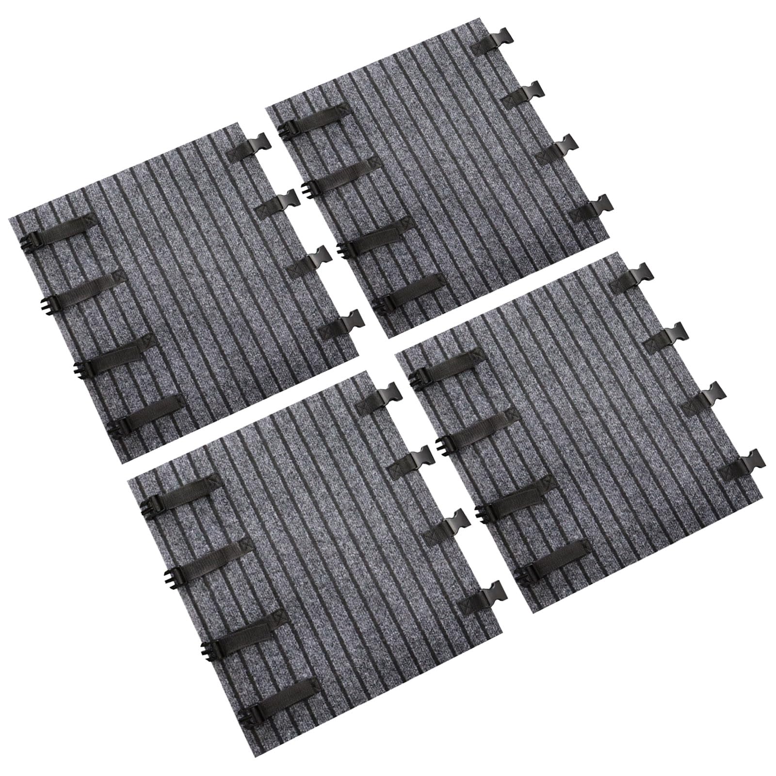 Motorhome - Alfombrilla protectora ajustable antideslizante con reflectante, fácil de instalar para pedales, accesorios de camping