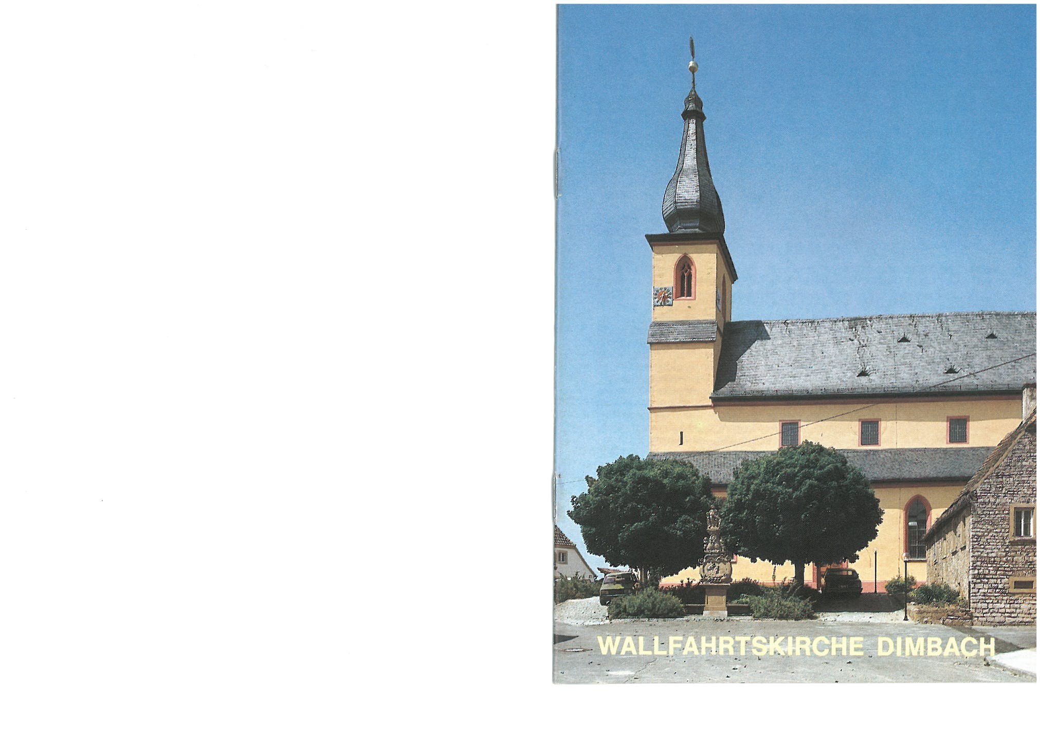 Dimbach: Ehem. Probstei- Und Wallfahrtskirche Maria Rosario (Kleine Kunstfuhrer) (German Edition)