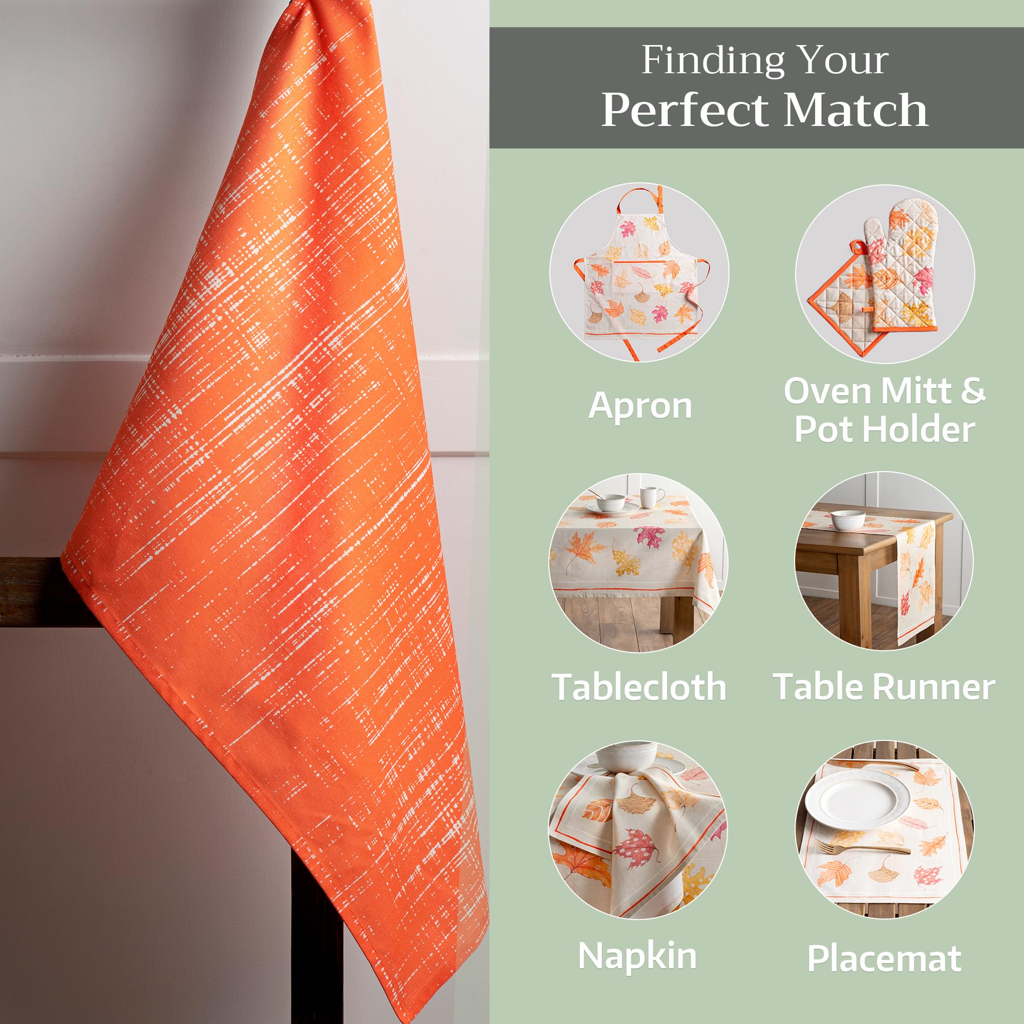 Maison d' Hermine Juego de 3 Paños de Cocina Multiusos, Paños de Cocina Suaves y Absorbentes, 100% Algodón, 50 cm x 70 cm, Rojo, Geométrico