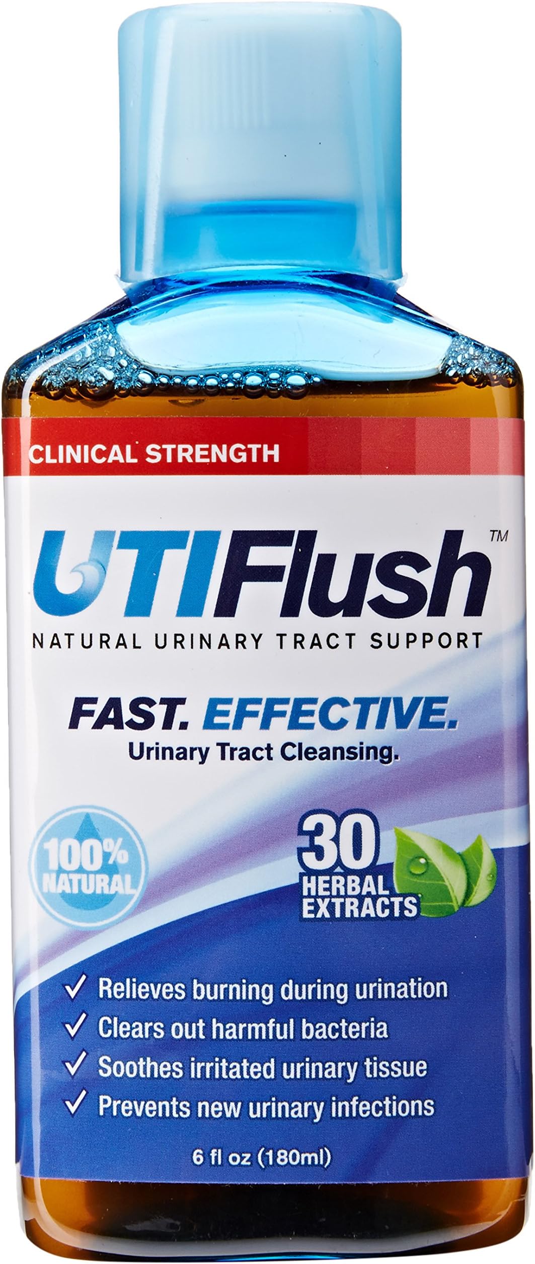 Fast Acting Relief Formula with Pure Liquid Herbal Extracts, 6 Ounce