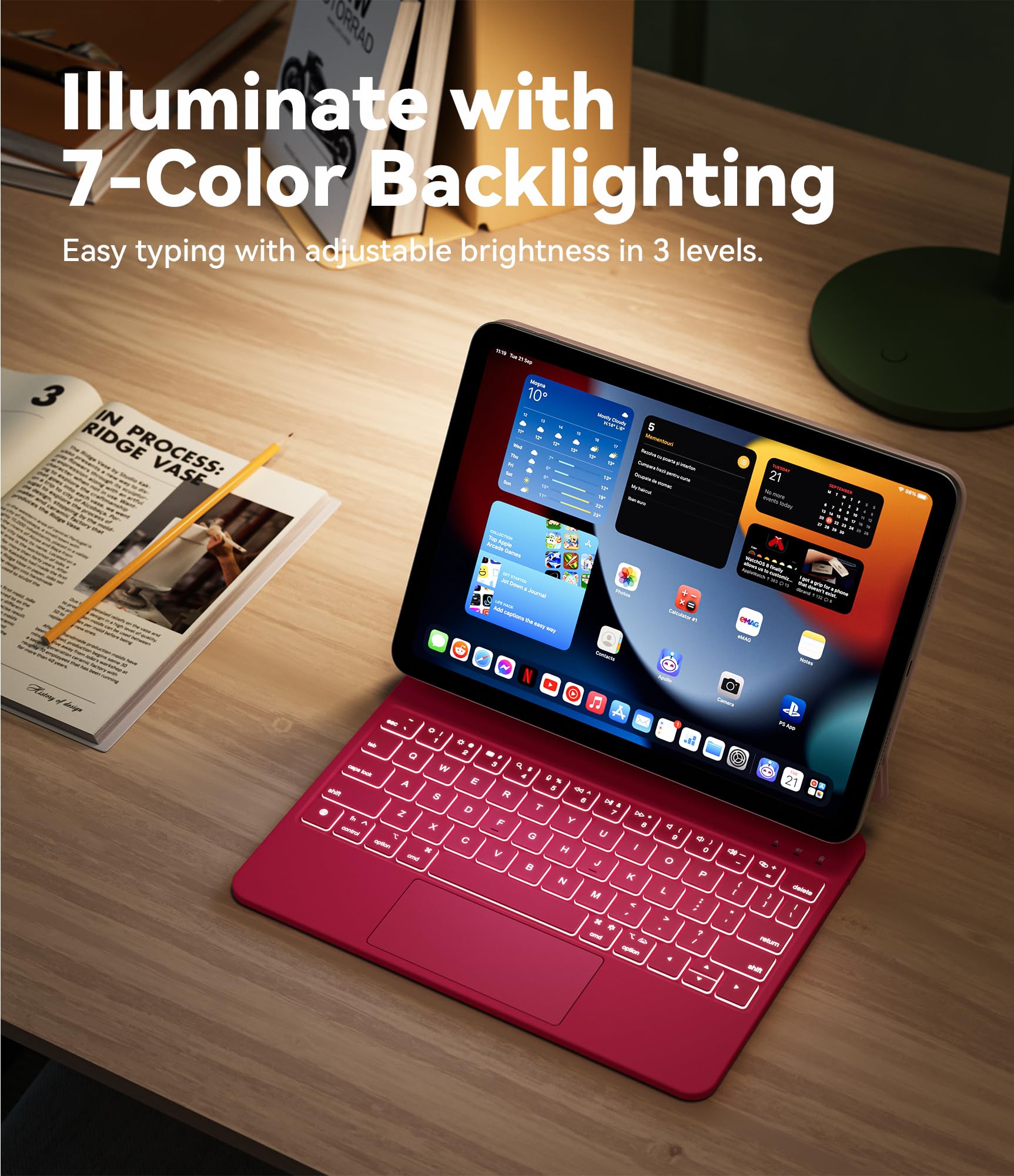 Ipad Pro 11 Inch Case With Keyboard TopPerfekt For IPad Air 11