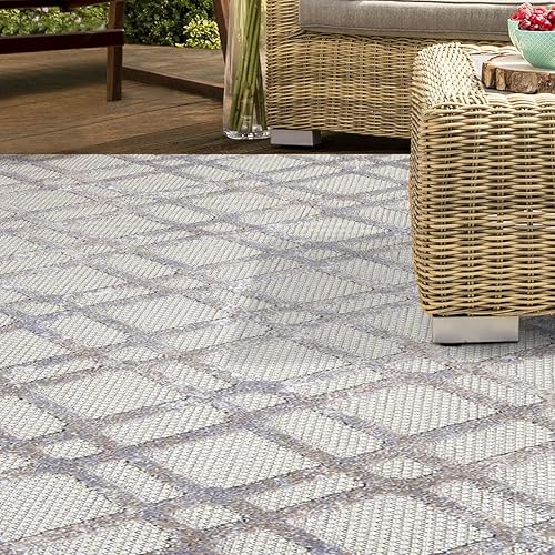Miniatura 9 de Superior Alfombra de área para interiores y exteriores, decoración del suelo perfecta para patio, dormitorio, cocina, sala de estar, entrada,